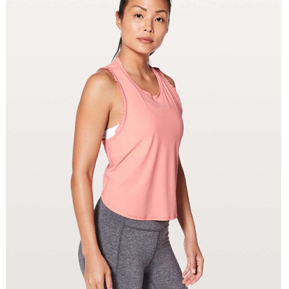 Lululemon Fast As Light Tank *Frilled